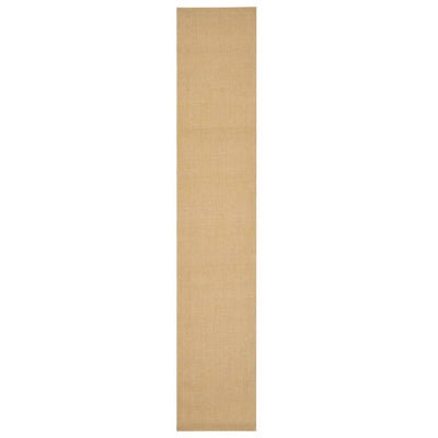 Tapis Vidaxl 66x350 cm Sisal naturel