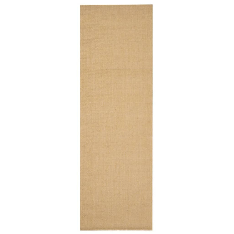 Vidaxl Rug 80x250 cm Sisal naturel