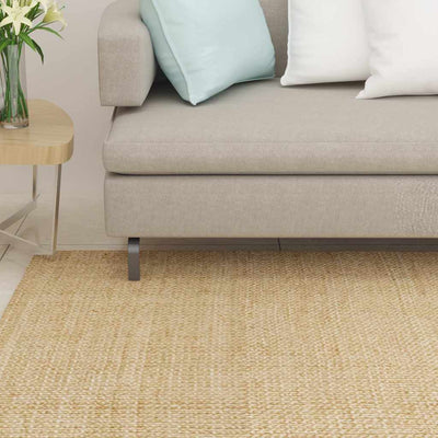 Vidaxl tapis 100x100 cm Sisal naturel