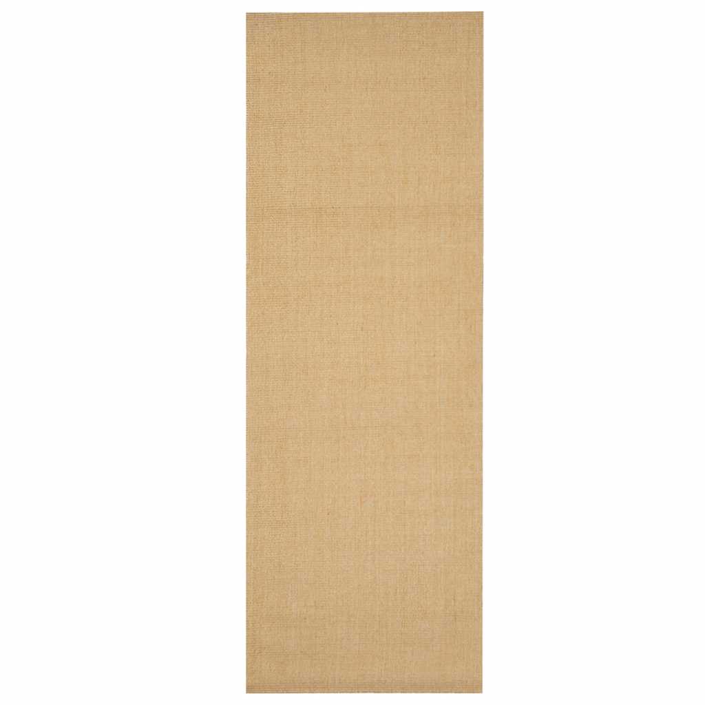 Vidaxl tapis 100x300 cm Sisal naturel
