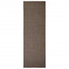 Tapis vidaxl 66x200 cm Brown de sisal naturel