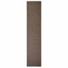 VidaXL tapis 66x300 cm sisal naturel marron