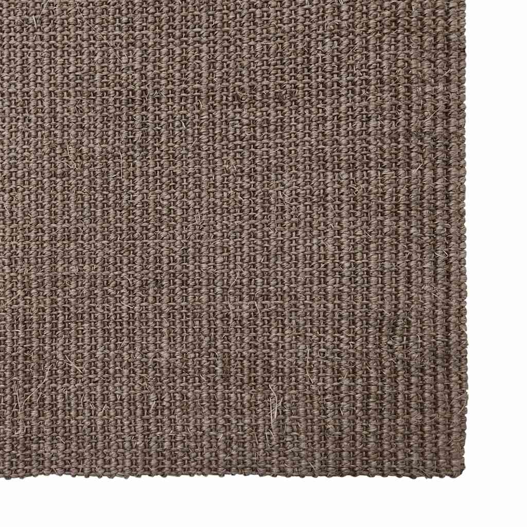 VidaXL tapis 66x300 cm sisal naturel marron
