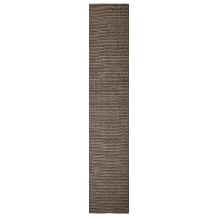 Tapis vidaxl 66x350 cm Brown de sisal naturel