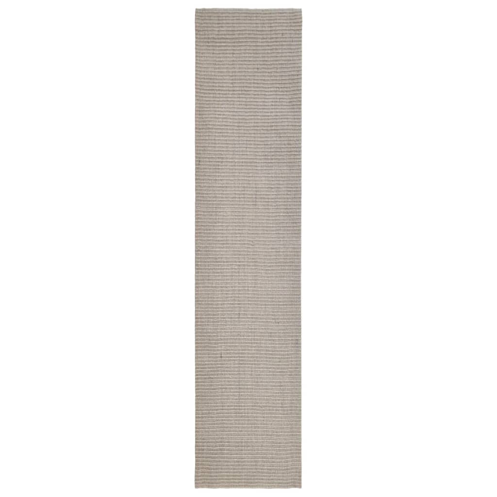 Viaxl tapis 66x300 cm sable de sisal naturel -colored