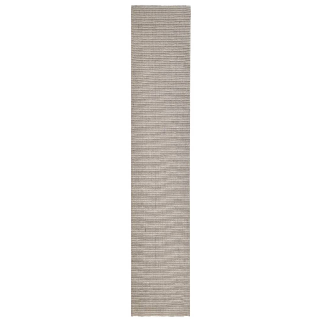 Viaxl tapis 66x350 cm sable de sisal naturel -colored