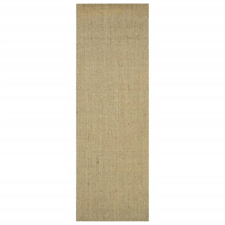 Viaxl tapis 66x200 cm Green de sisal naturel