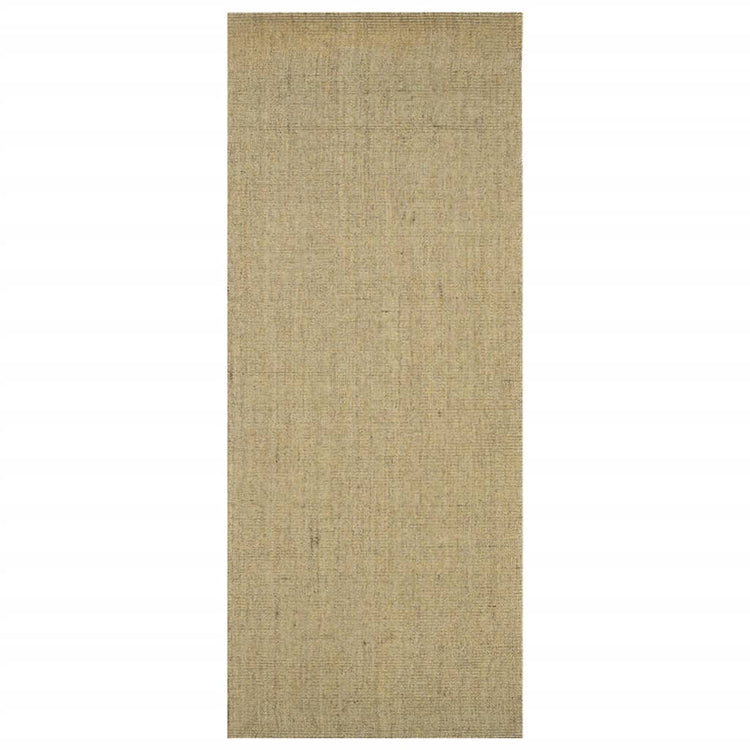 Vidaxl Rug 80x200 cm Green de sisal naturel
