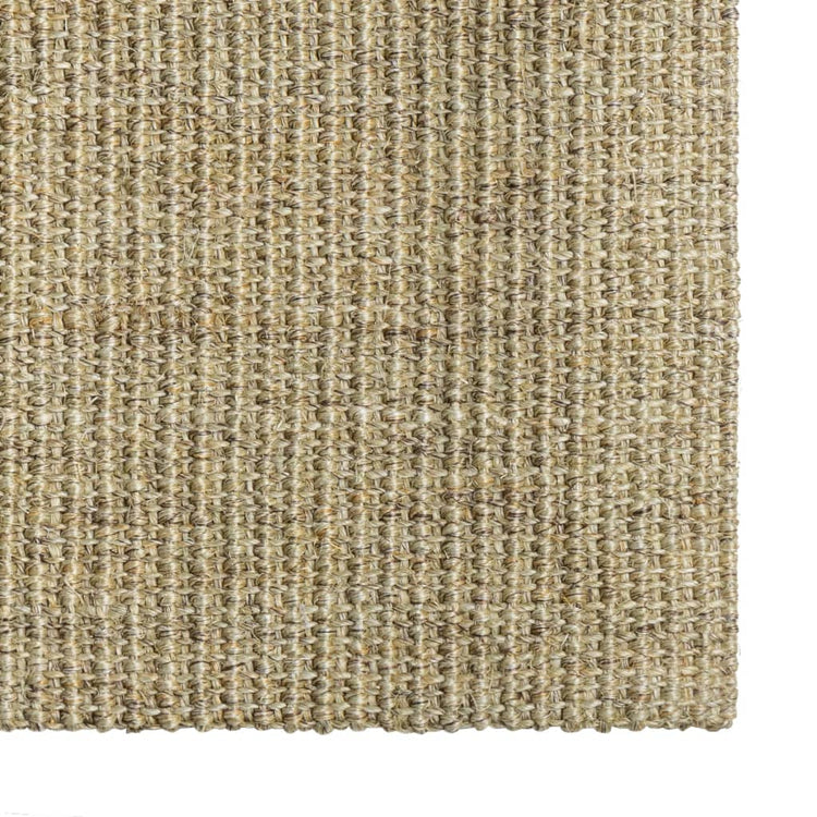Vidaxl Rug 80x200 cm Green de sisal naturel