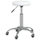 Tabouret de massage vidaxl blanc artificiel blanc
