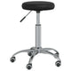 Tabouret de massage vidaxl noir en cuir artificiel noir