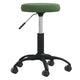 Vidaxl Massage Tabouret en velours vert foncé