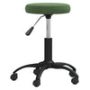 Vidaxl Massage Tabouret en velours vert foncé
