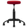 Vidaxl Massage Tabouret VELVET VIN RED