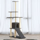 Vidaxl Cat Furniture avec Sisal Scratch Posts 155 cm Gris foncé