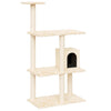 Vidaxl Cat Furniture avec Sisal Scratch Posts 119 cm Crème -Colored