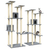 Vidaxl Cat Furniture avec Sisal Scratch Posts 174 cm Gris clair