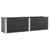 Vidaxl Planter surélevé 200x50x54 cm HKC Gray