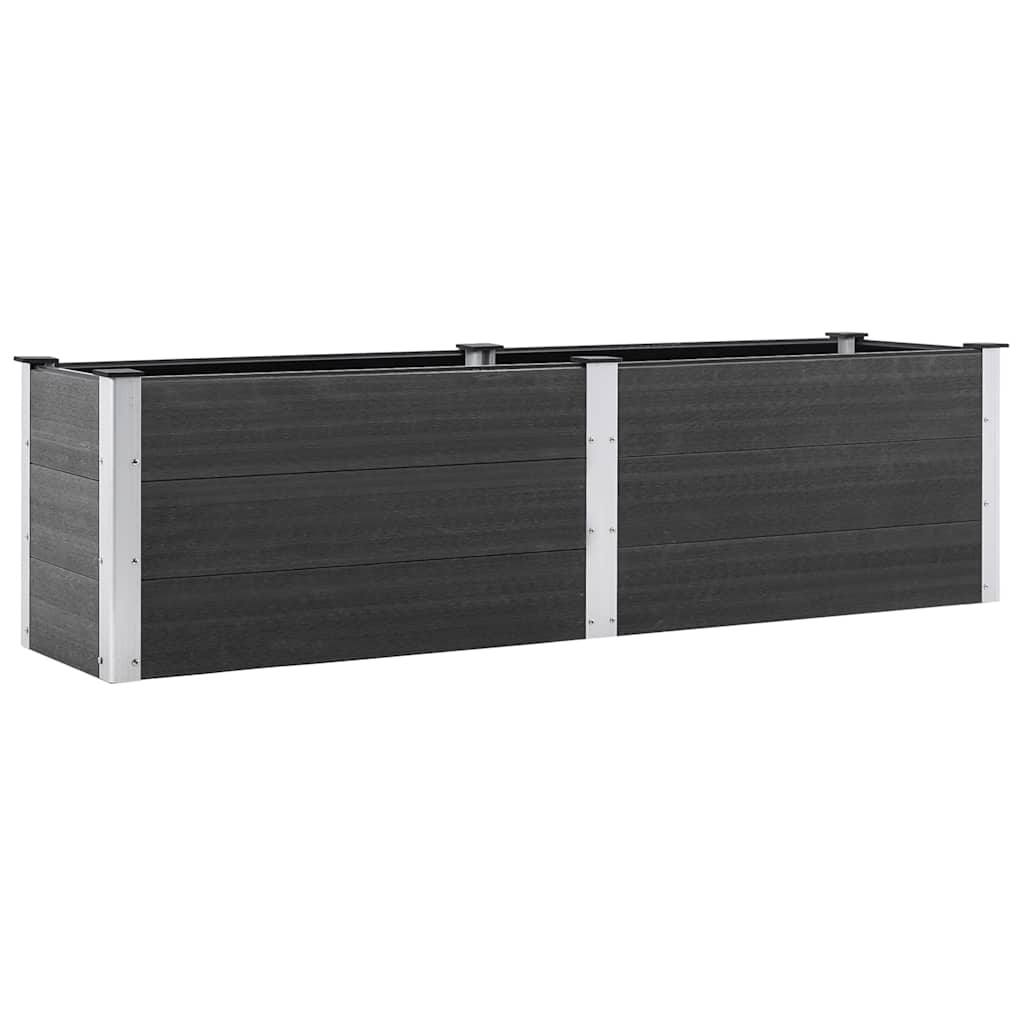 Vidaxl Planter surélevé 200x50x54 cm HKC Gray
