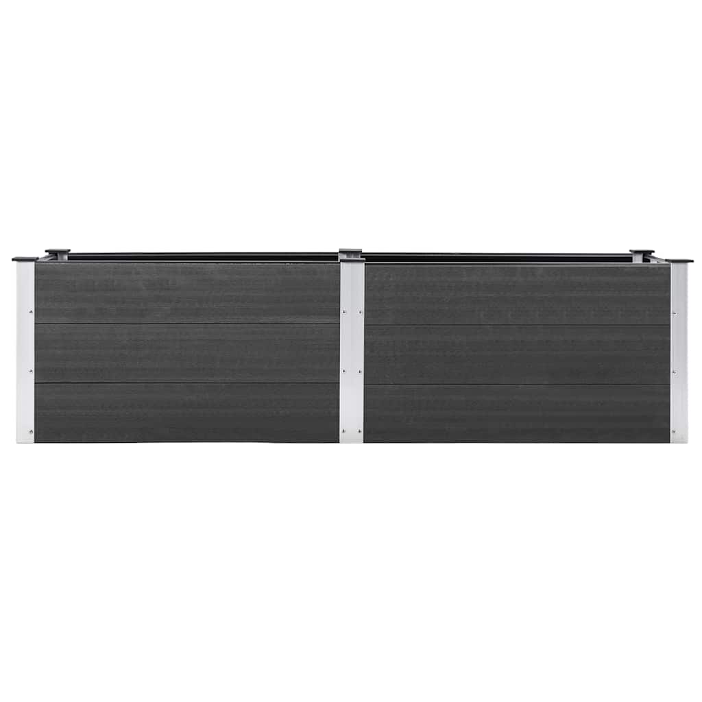 Vidaxl Planter surélevé 200x50x54 cm HKC Gray