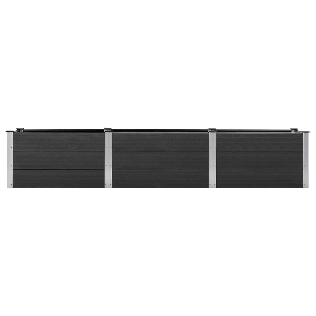 Vidaxl Planter surélevé 300x50x54 cm HKC Gray