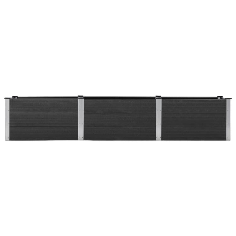 Vidaxl Planter surélevé 300x50x54 cm HKC Gray