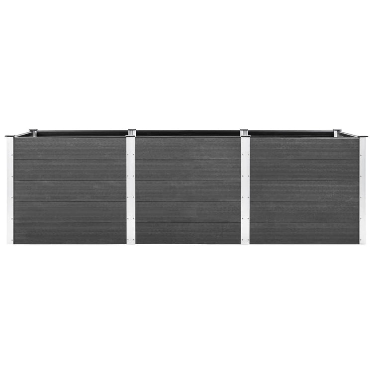 Vidaxl Planter surélevé 300x50x91 cm HKC Gray