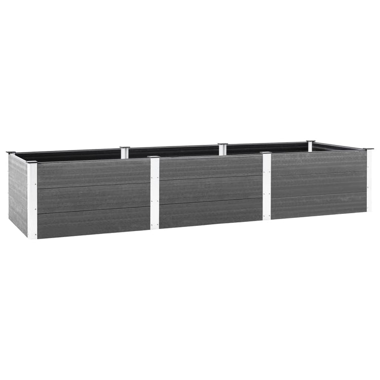 Vidaxl Planning Box Souget 300x100x54 cm HKC Gray