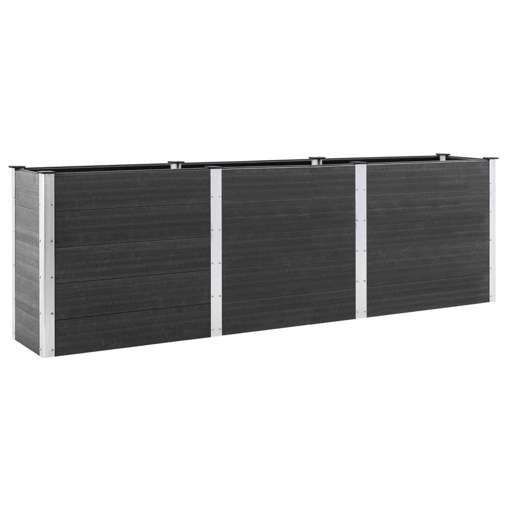 Vidaxl Planning Box Souget 300x100x91 cm HKC Gray