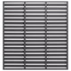 Panneau de clôture Vidaxl 180x180 cm HKC Gray