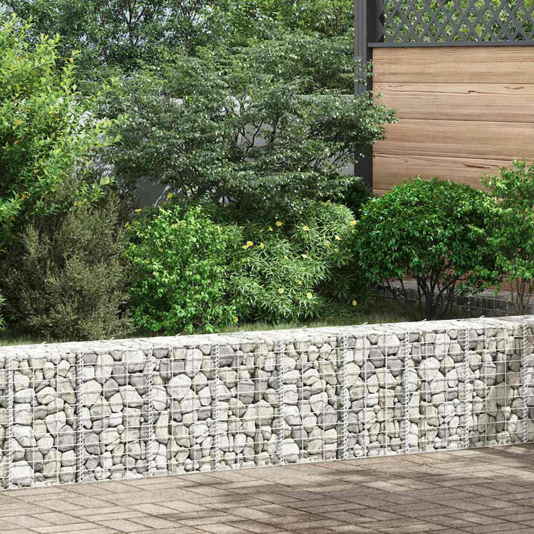 Vidaxl Gabion Planters 3 ST RÉPÉSENTATION 30X30X50 CM FER