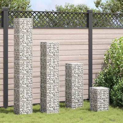 Vidaxl schanskorf jarders 4 st 30x30x50 100 150 200 cm fer
