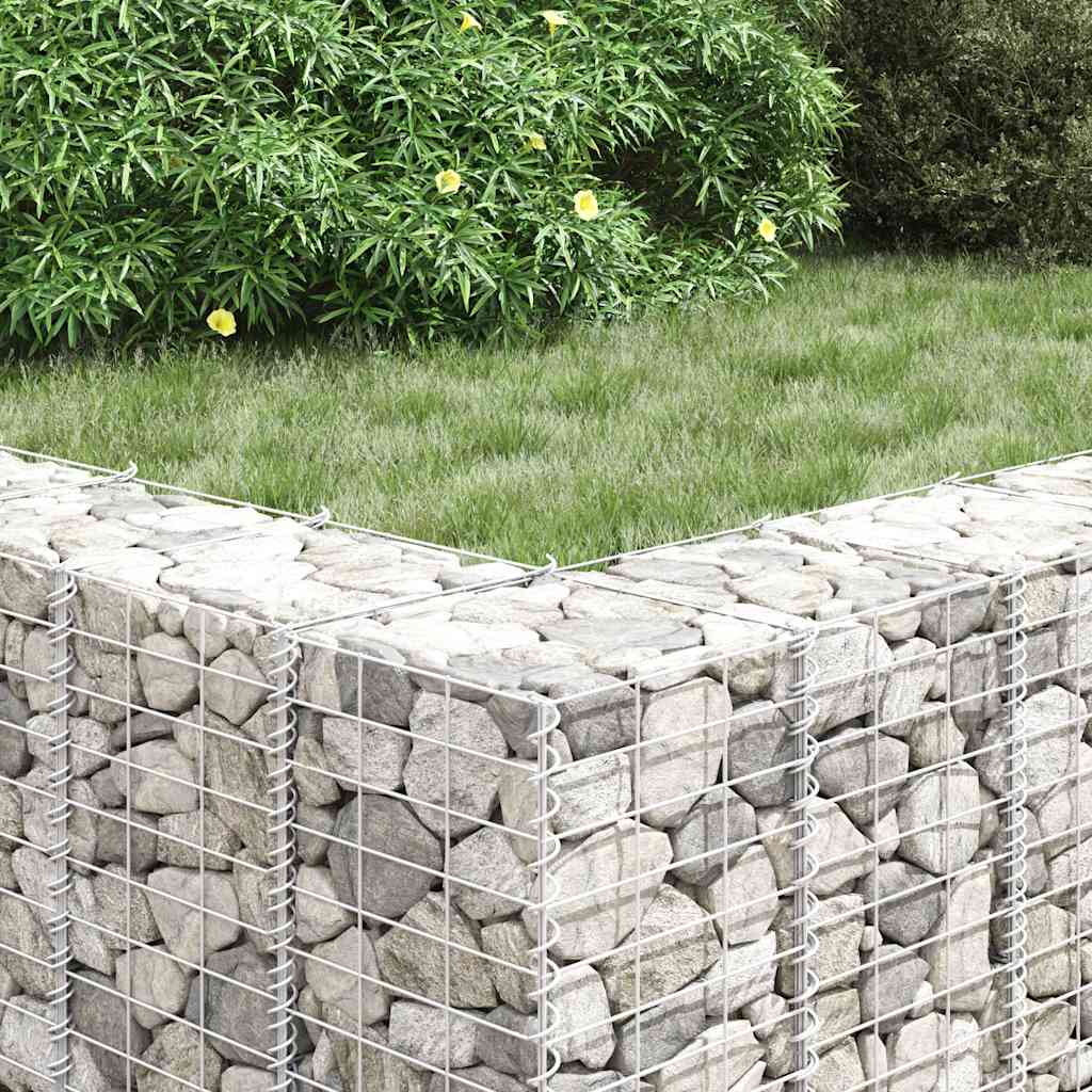 Vidaxl schanskorf jarders 4 st 30x30x50 100 150 200 cm fer