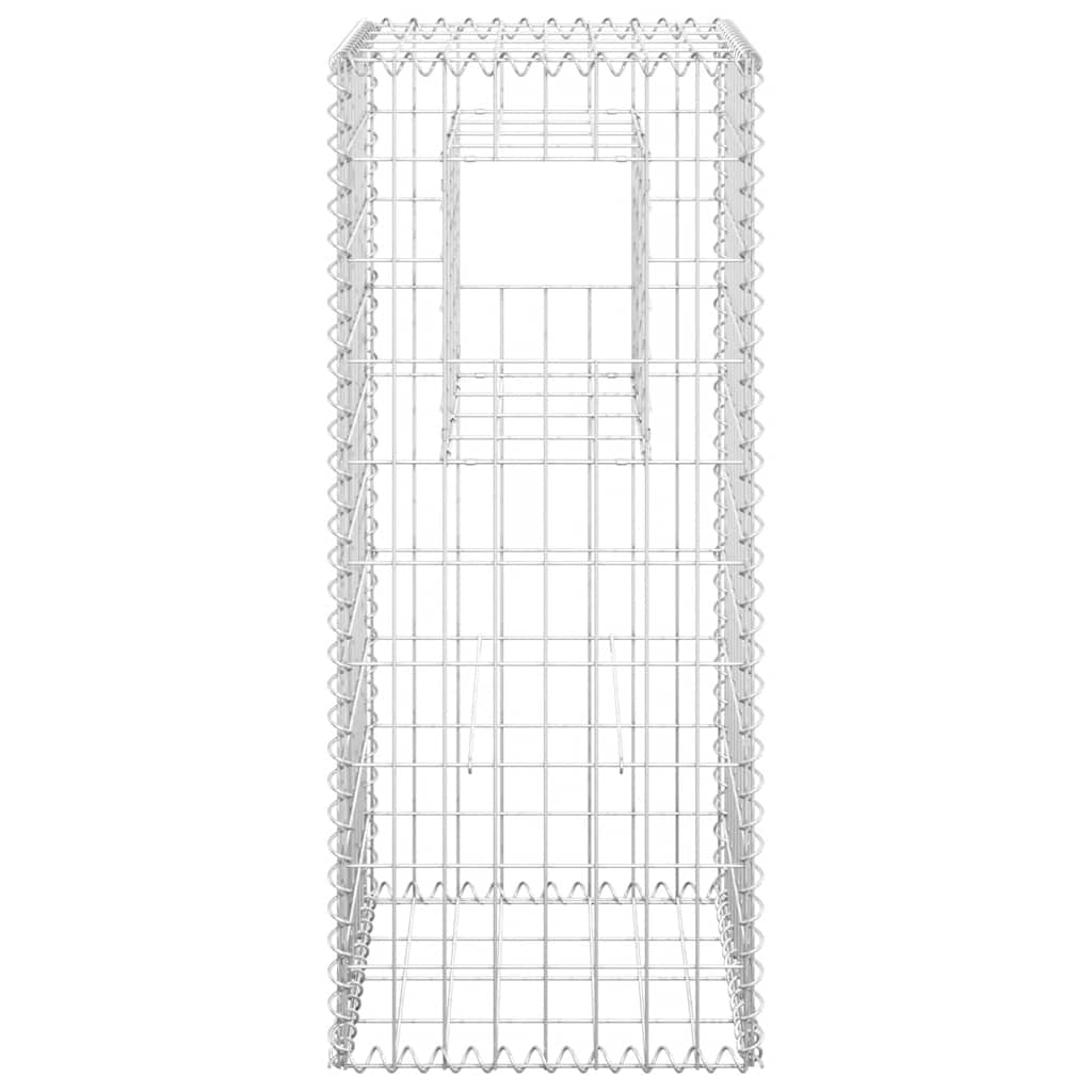 Vidaxl Schanskorf Pole 40x40x100 cm fer