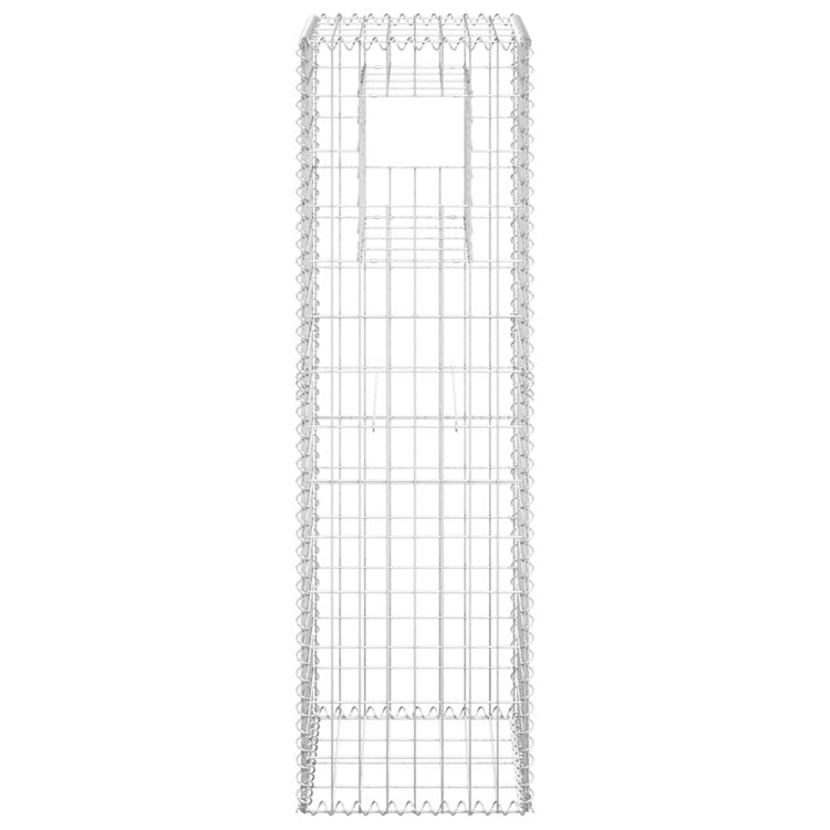 Vidaxl Schanskorf Pole 40x40x140 cm fer