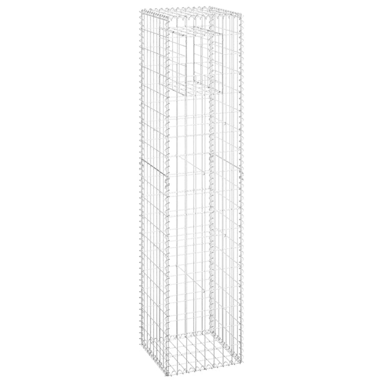 Vidaxx poteaux de gabion 2 pcs 40x40x180 cm fer