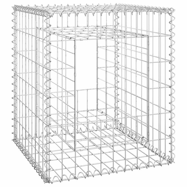 Vidaxl schanskorf paal 50x50x60 cm fer