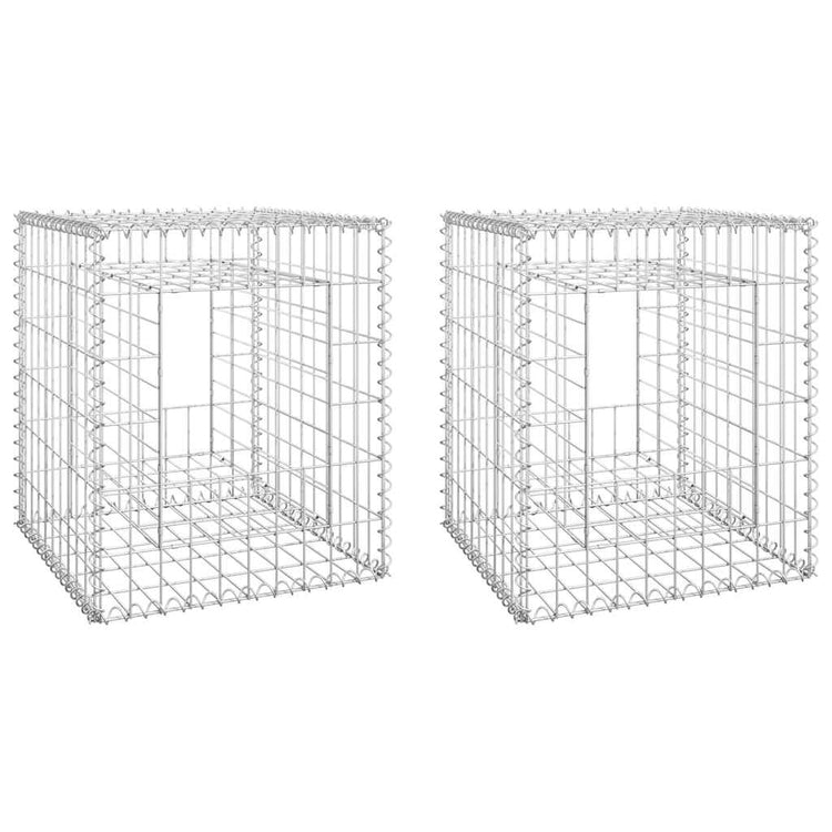 Vidaxl Schanskorf Posts 2 ST 50X50X60 CM FON