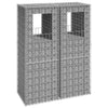 Vidaxl Schanskorf Publies 2 PCS 50x50x140 cm fer