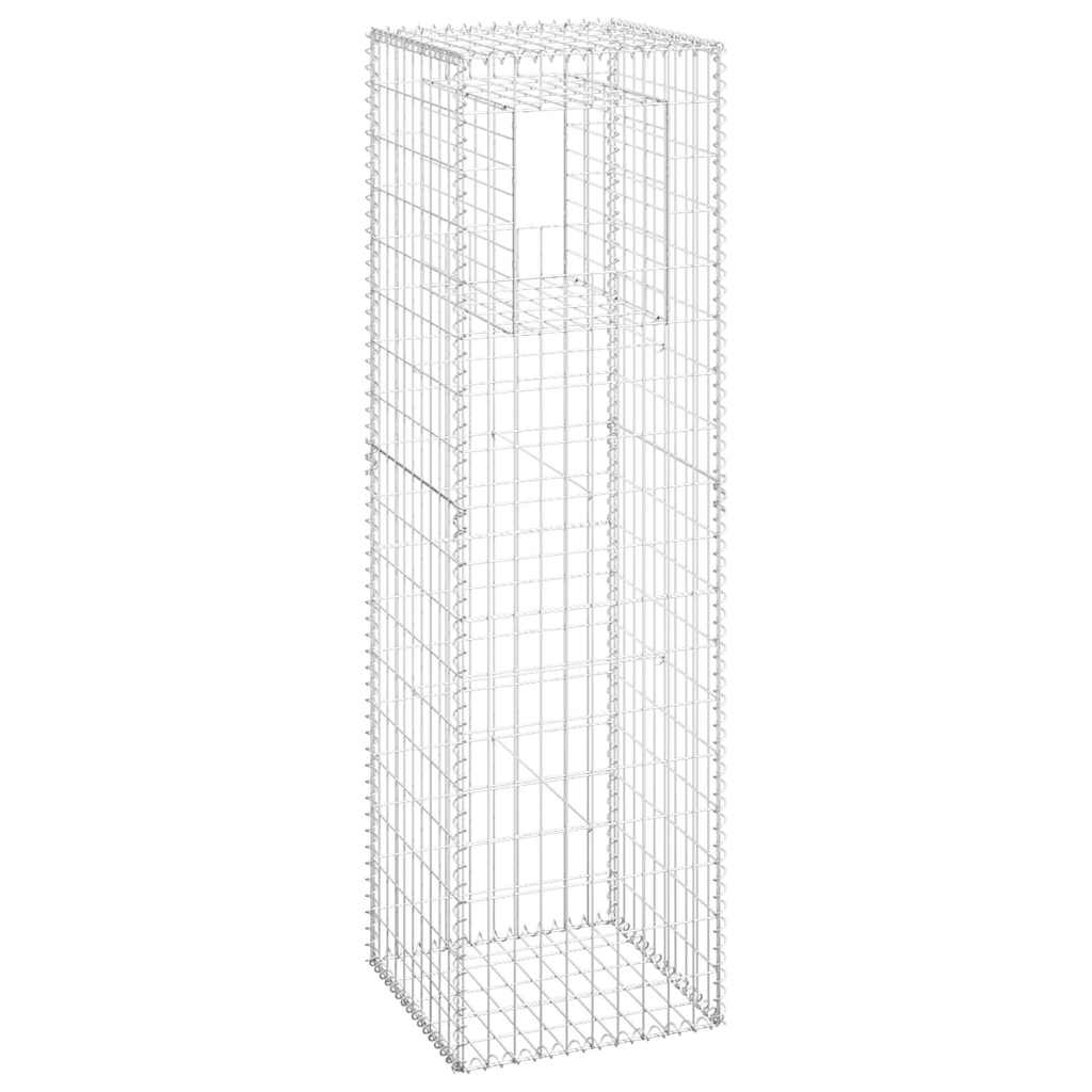 Vidaxl Schanskorf Pole 50x50x180 cm fer