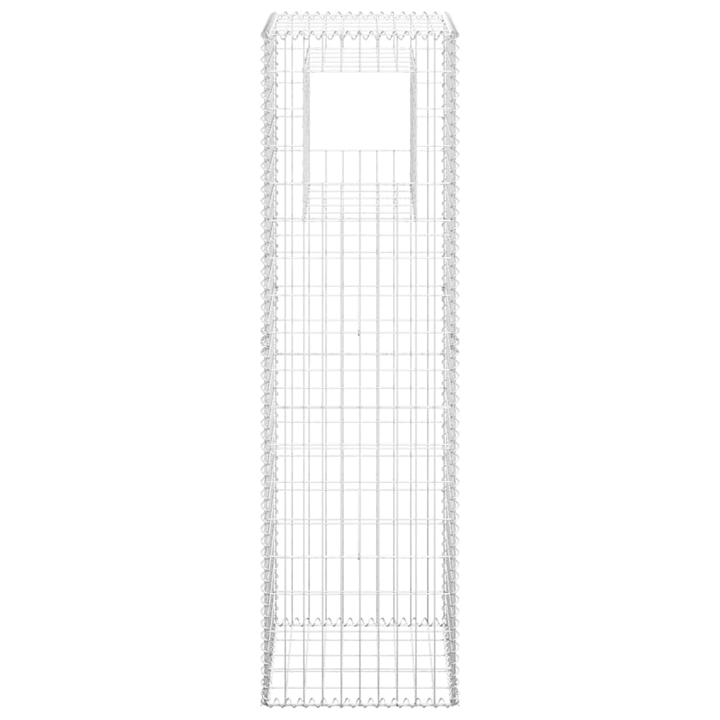 Vidaxl Schanskorf Pole 50x50x180 cm fer