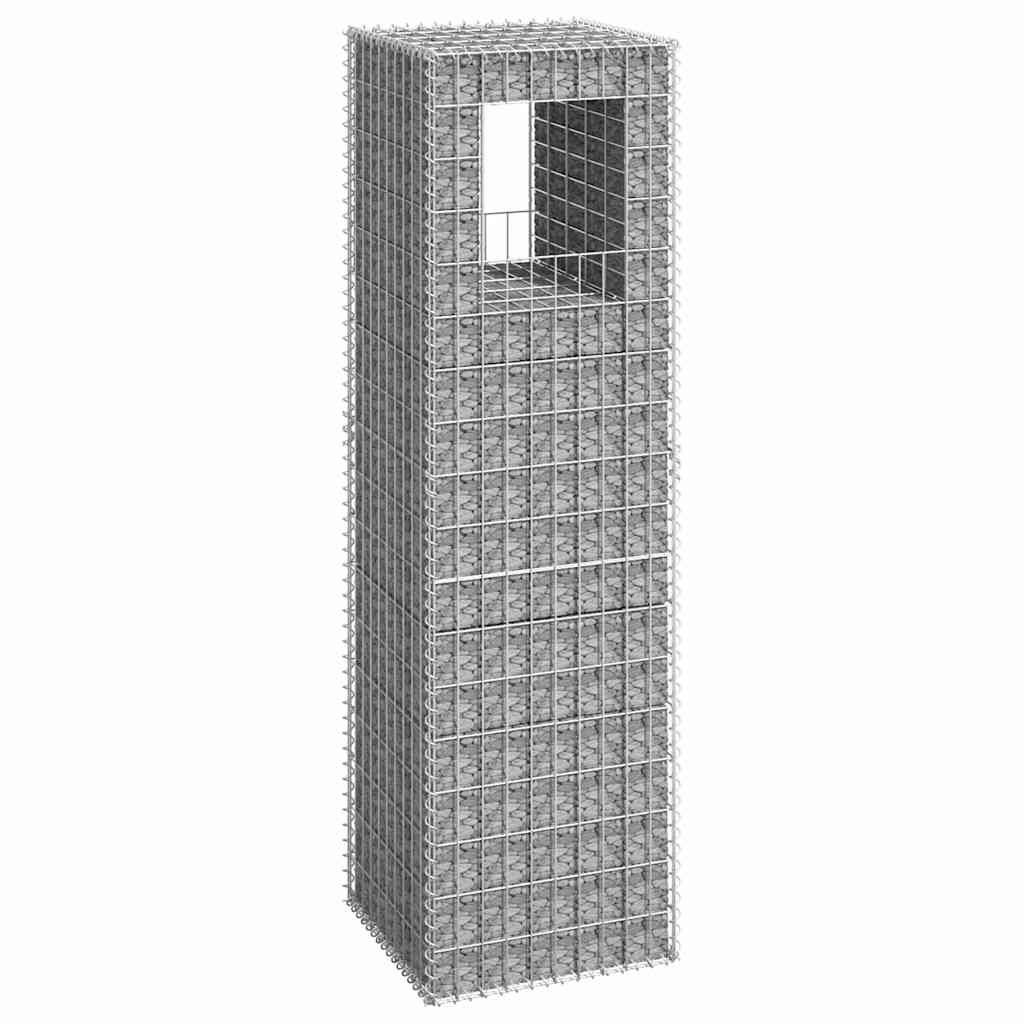 Vidaxl Schanskorf Pole 50x50x180 cm fer