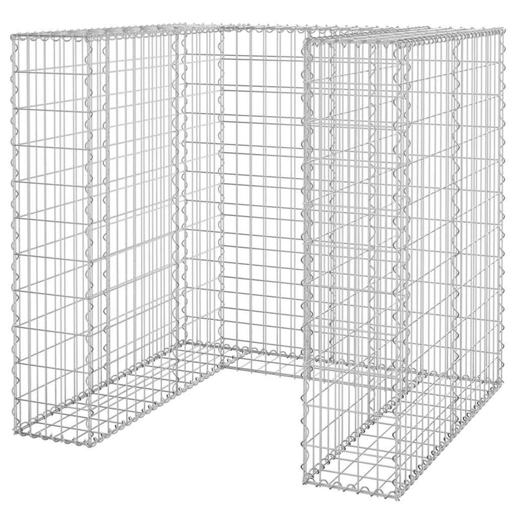 Vidaxl Schanskorf pour le conteneur 110x100x110 cm en acier galvanisé