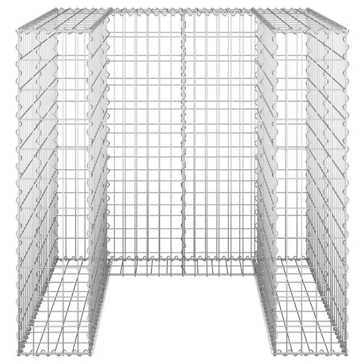 Vidaxl Schanskorf pour le conteneur 110x100x110 cm en acier galvanisé