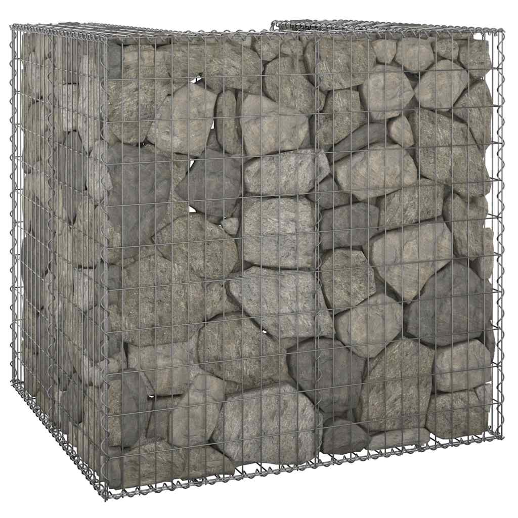 Vidaxl Schanskorf pour le conteneur 110x100x110 cm en acier galvanisé