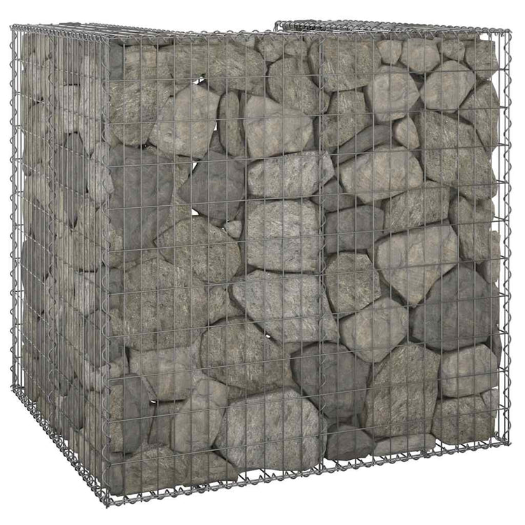 Vidaxl Schanskorf pour le conteneur 110x100x110 cm en acier galvanisé