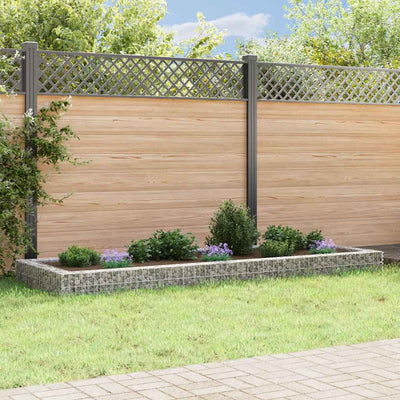 Vidaxl Gabion Planter insenté 300x100x20 cm en acier galvanisé