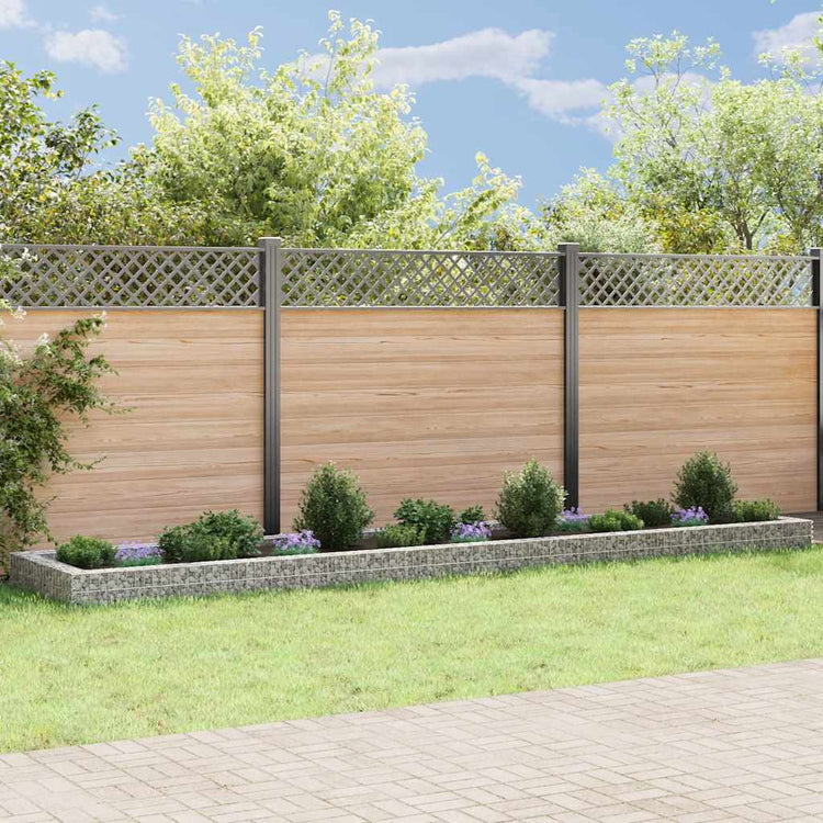 Vidaxl Gabion Planter surélevé 500x100x20 cm en acier galvanisé