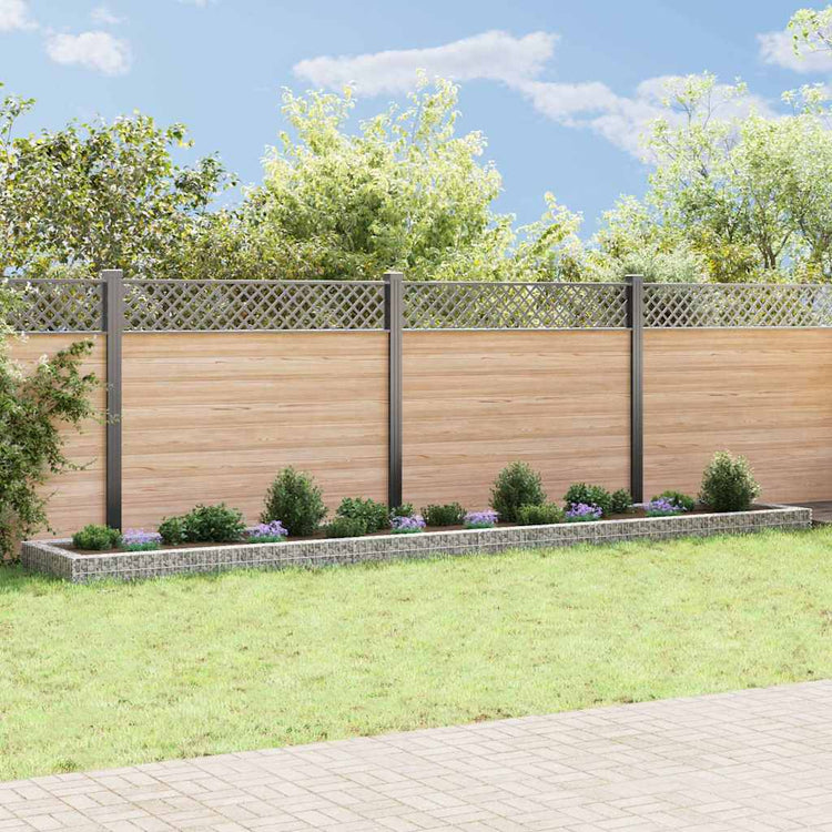 Vidaxl Gabion Planter surélevé 600x100x20 cm en acier galvanisé