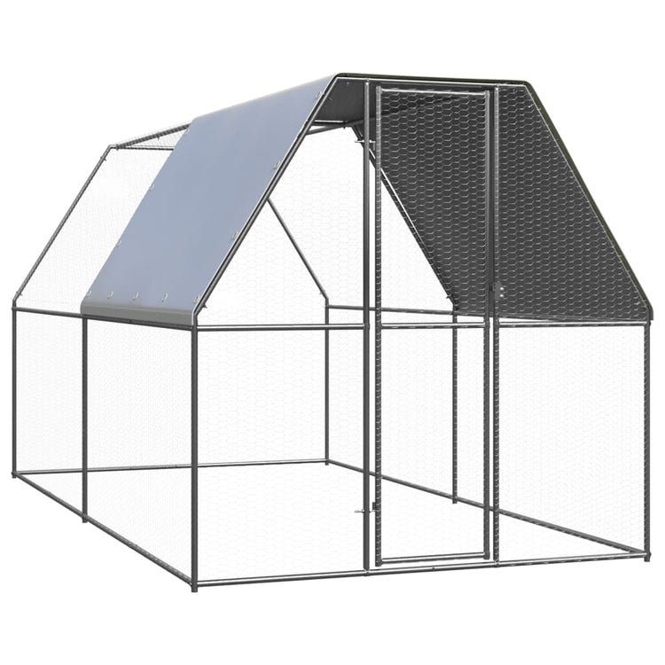 Vidaxl Poulet Coop 2x4x2 M
